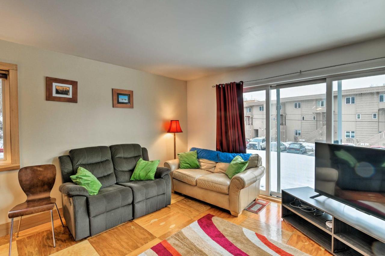 Central Anchorage Condo, Walk To Town And Coast! Bagian luar foto